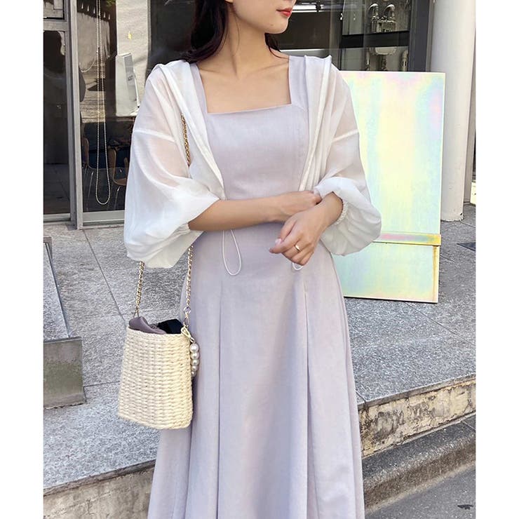 one after another】Backリボンワンピース[品番：NCLW0010648]｜NICE