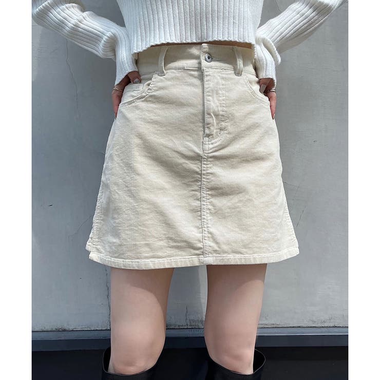 one after another】コール天ミニスカート[品番：NCLW0011962]｜NICE CLAUP / OLIVE des OLIVE  OUTLET（ナイスクラップ オリーブデオリーブ アウトレット）のレディースファッション通販｜SHOPLIST（ショップリスト）