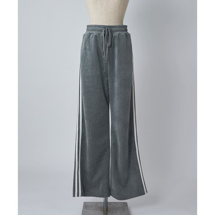 one after another】ベロアラインパンツ[品番：NCLW0011828]｜NICE