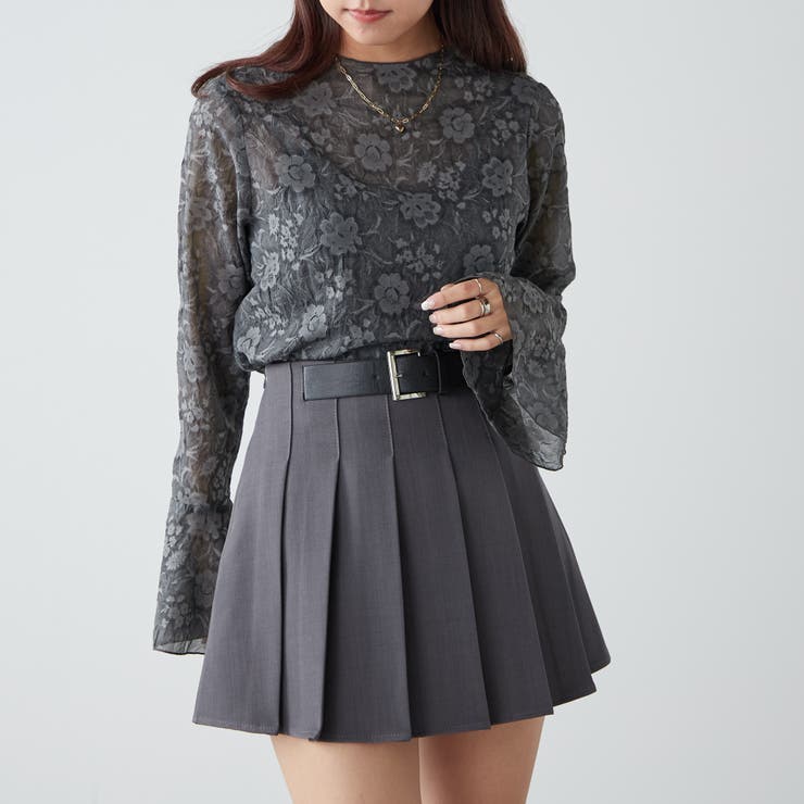 one after another】ベルスリーブ袖シアートップス[品番：NCLW0011965