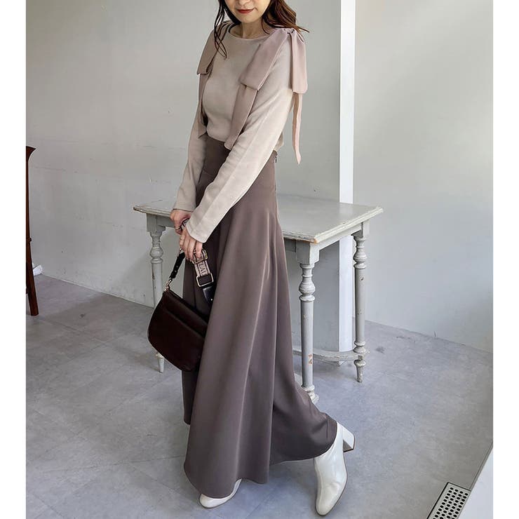 one after another】肩リボントップス[品番：NCLW0011608]｜NICE CLAUP