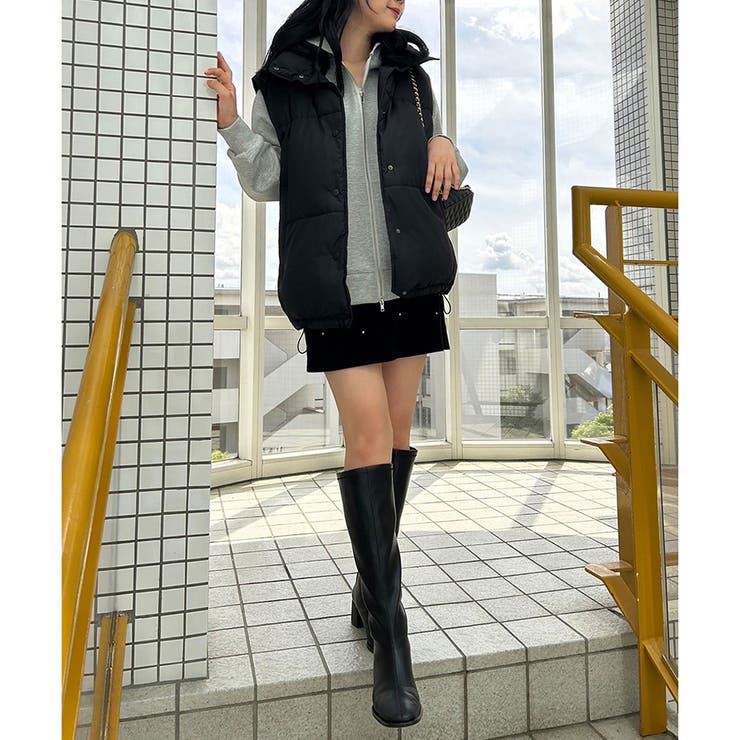 one after another】フェイクダウンベスト[品番：NCLW0011874