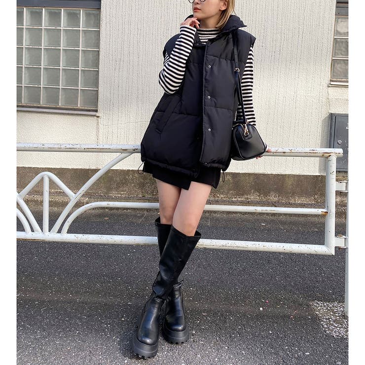 one after another】フェイクダウンベスト[品番：NCLW0011874]｜NICE