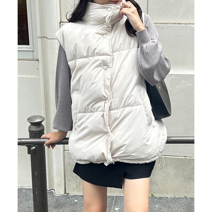 one after another】フェイクダウンベスト[品番：NCLW0011874