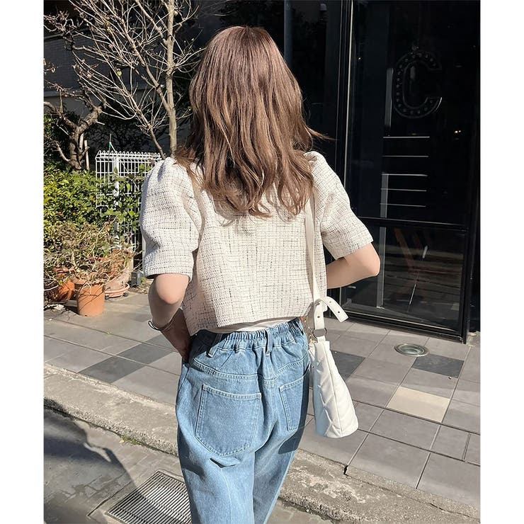 one after another】ツイードショートジャケット[品番：NCLW0011178