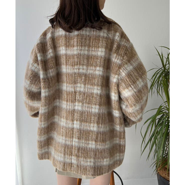 【値下げ中】ナイスクラップ シャギーコクーンコート one after another NICE CLAUP/【one after another】シャギー