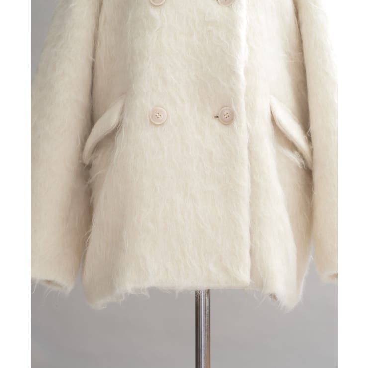 NICE CLAUP シャギーコクーンコート one after another NICE CLAUP シャギーコクーンコート