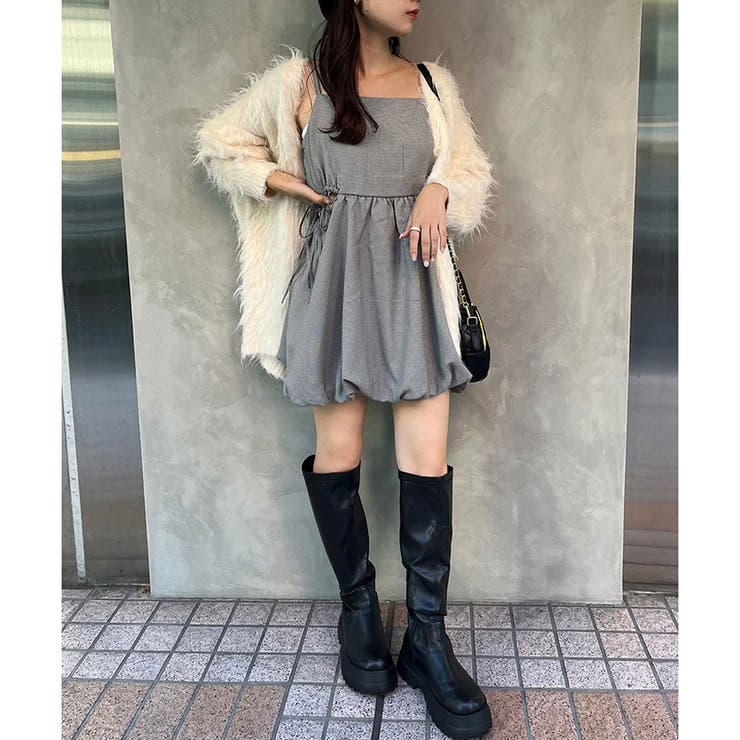 BACCAネイビーキャミワンピースtomocabanESTエンフォルドナゴンスタ BACCAネイビーキャミワンピースtomocabanESTエンフォルドナゴン