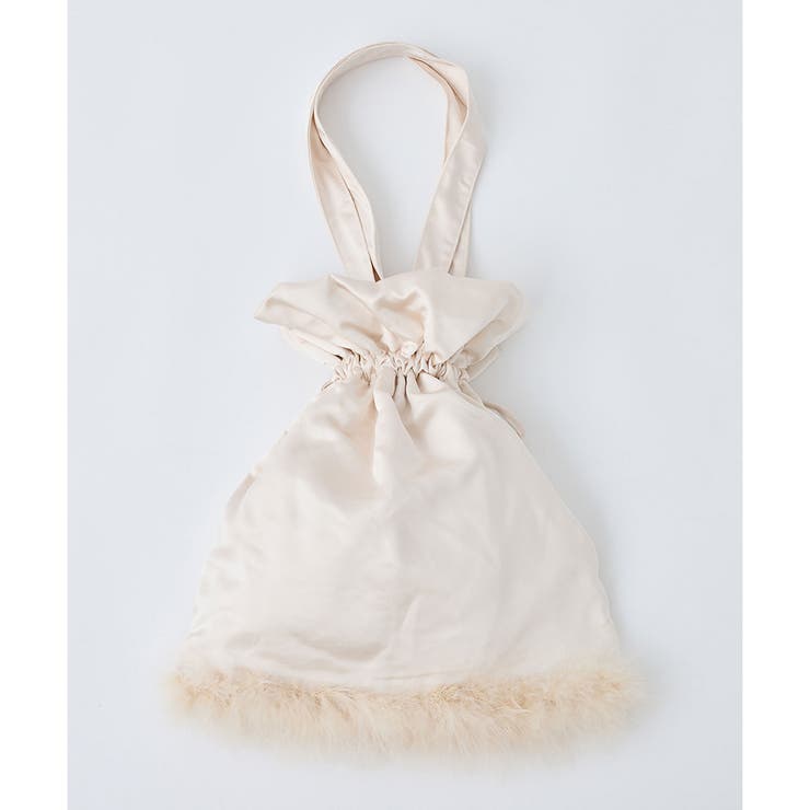 【one after another】マラボー付き巾着トート | NICE CLAUP / OLIVE des OLIVE　OUTLET | 詳細画像2 