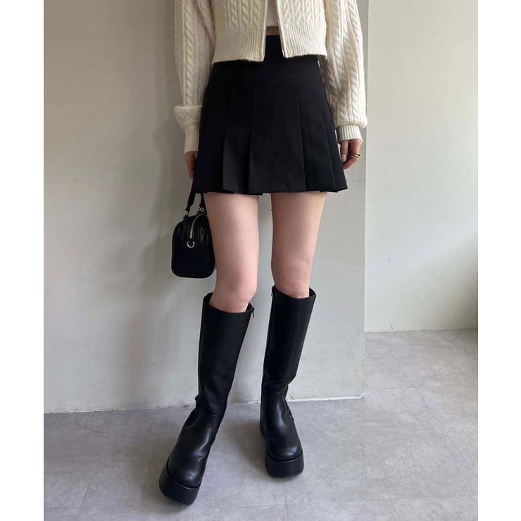 one after another】厚底サイドゴアロングブーツ[品番 one after another】厚底サイドゴアロングブーツ[品番