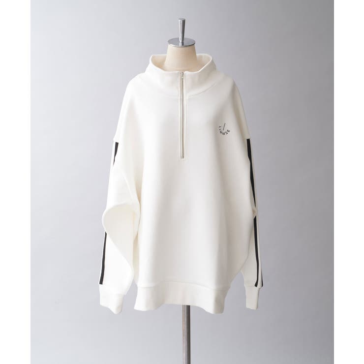 LIMMSE】アノラックハーフZIP[品番：NCLW0014397]｜NICE CLAUP / OLIVE
