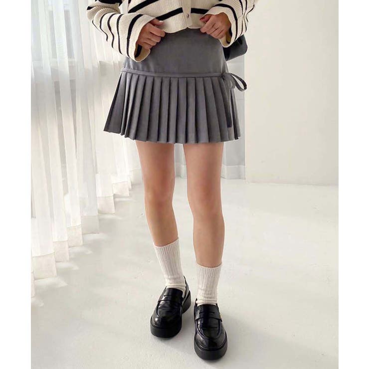 秋の新作✧  シンプルリボン紐スカート✤  着画 秋の新作✧ シンプルリボン紐スカート✤ 着画