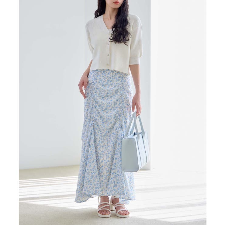 ドロストマーメイドスカート | NICE CLAUP / OLIVE des OLIVE　OUTLET | 詳細画像2 