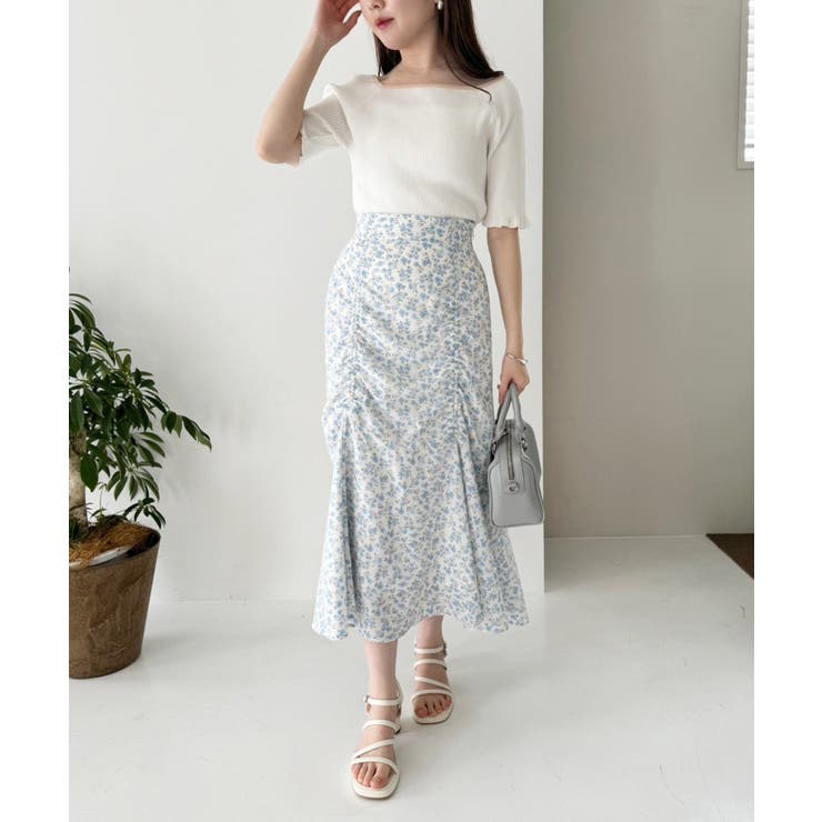 ドロストマーメイドスカート | NICE CLAUP / OLIVE des OLIVE　OUTLET | 詳細画像11 