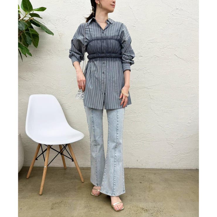 one after another】シャツビスチェセット[品番：NCLW0013431