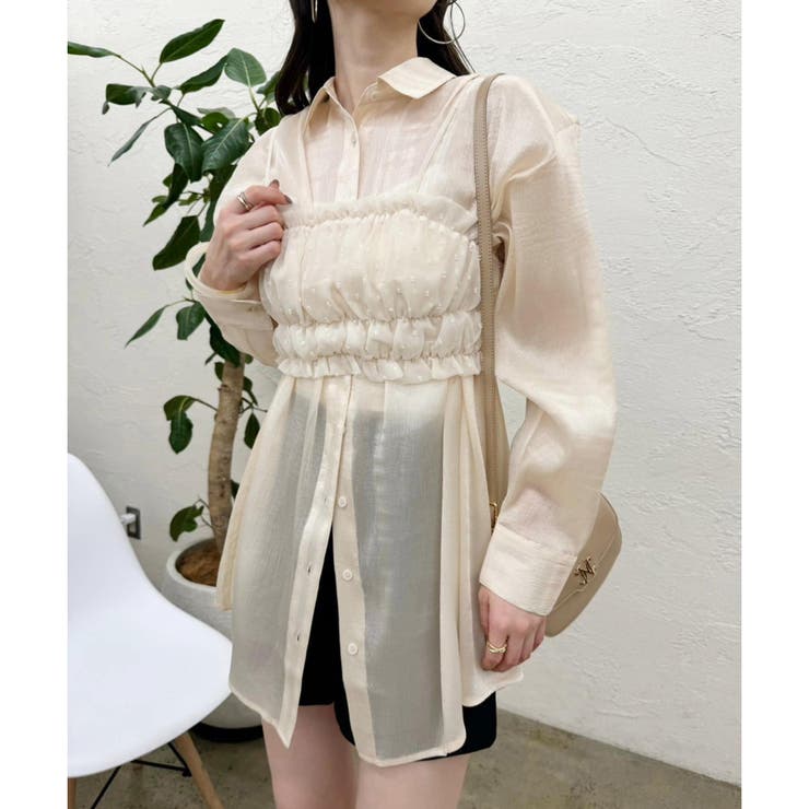 one after another】シャツビスチェセット[品番：NCLW0013431]｜NICE  