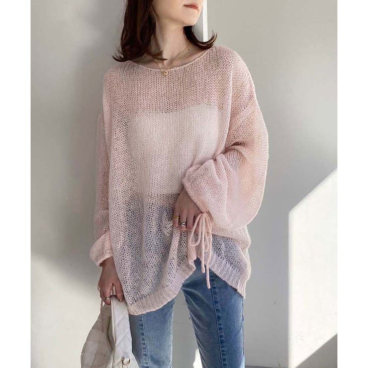 one after another】モヘアロングニット[品番：NCLW0013596