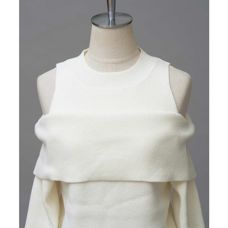 【one after another】肩あきオフショルニット | NICE CLAUP / OLIVE des OLIVE　OUTLET | 詳細画像6 