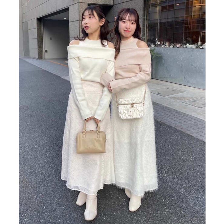 【one after another】肩あきオフショルニット | NICE CLAUP / OLIVE des OLIVE　OUTLET | 詳細画像30 