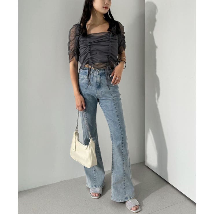 【one after another】ドロストTOPS×キャミ２枚セット | NICE CLAUP / OLIVE des OLIVE　OUTLET | 詳細画像22 