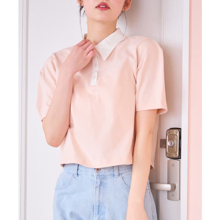 one after another】刺しゅうポロシャツ[品番：NCLW0013681]｜NICE