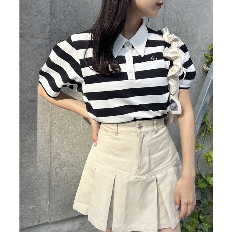 one after another】刺しゅうポロシャツ[品番：NCLW0013681]｜NICE