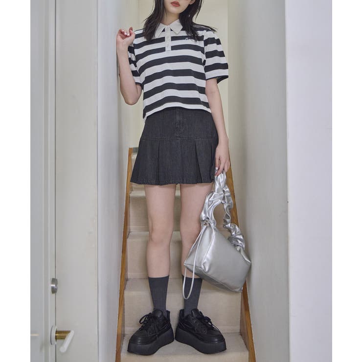 one after another】刺しゅうポロシャツ[品番：NCLW0013681]｜NICE