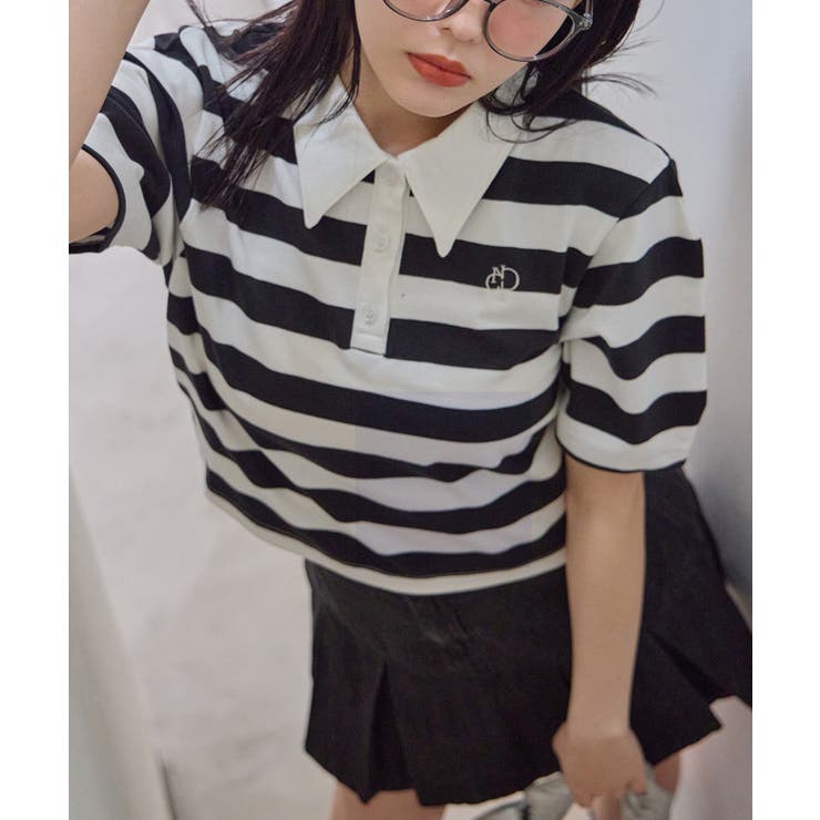 one after another】刺しゅうポロシャツ[品番：NCLW0013681]｜NICE