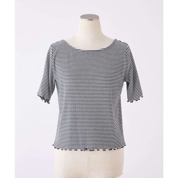 【one after another】バックリボンテレコトップス | NICE CLAUP / OLIVE des OLIVE　OUTLET | 詳細画像30 