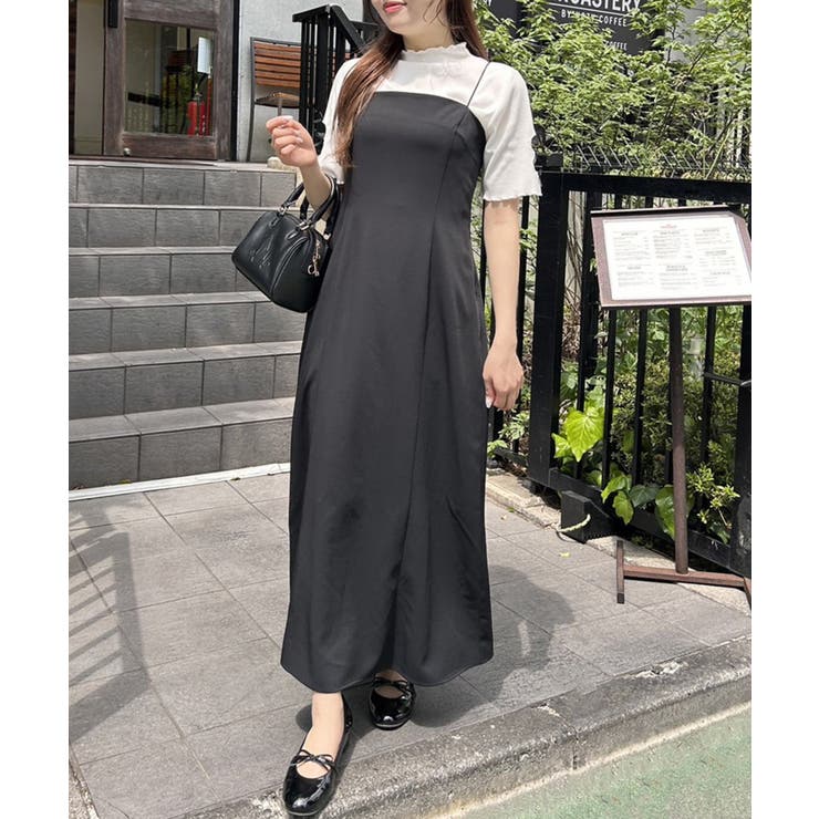 ブラウスセットワンピース[品番：NCLW0013623]｜NICE CLAUP / OLIVE