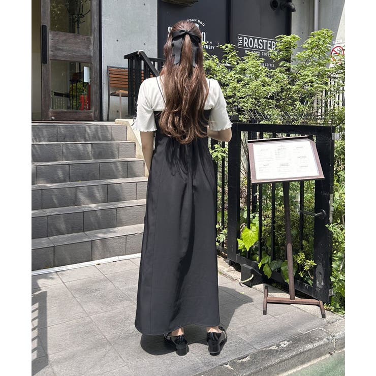 ♡ pium ワンピースブラウスセット ♡ piumリボンカラーセットアップ