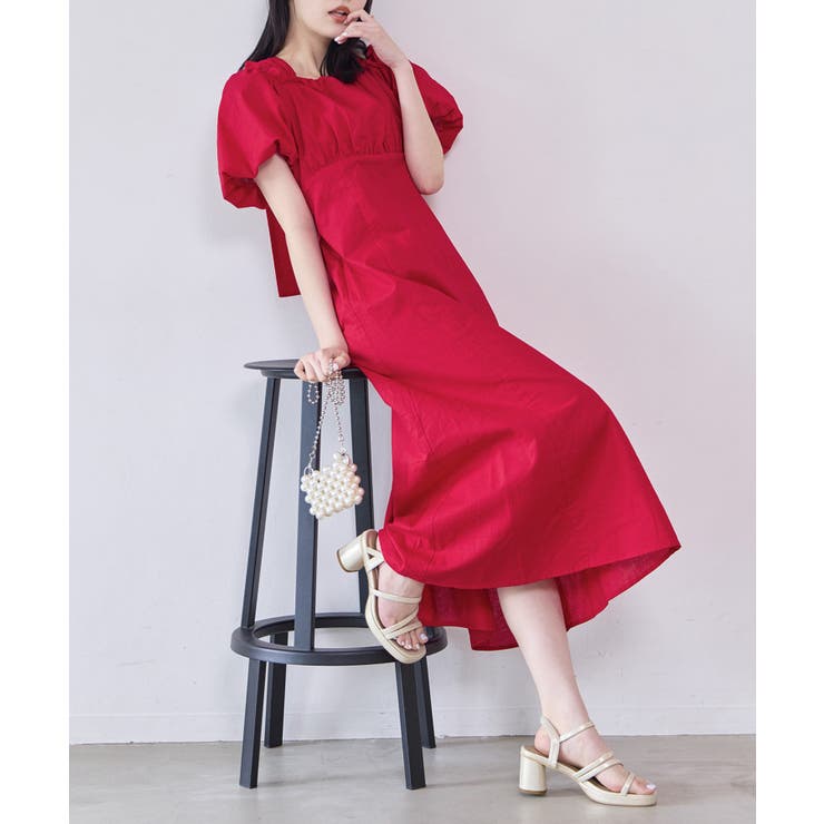 【one after another】袖ボリュームワンピ | NICE CLAUP / OLIVE des OLIVE　OUTLET | 詳細画像34 