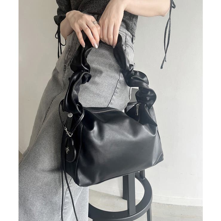 one after another】ハートミラーチャーム付ドロストBAG[品番