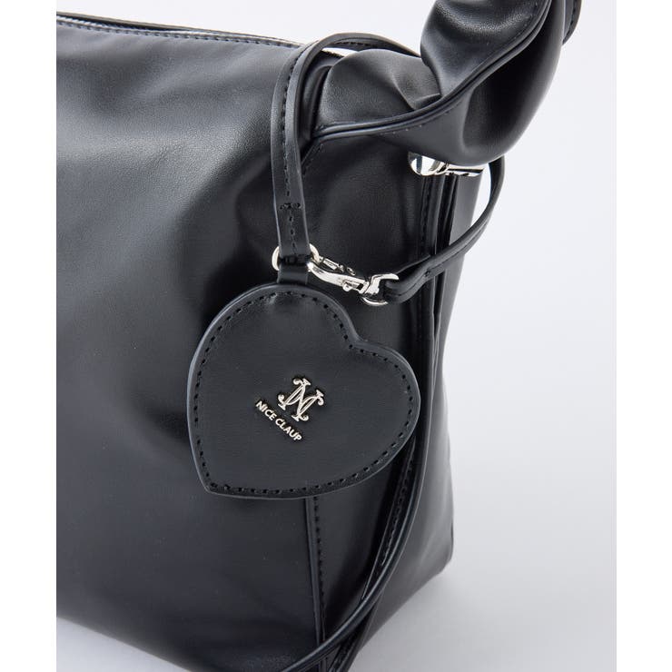 one after another】ハートミラーチャーム付ドロストBAG[品番