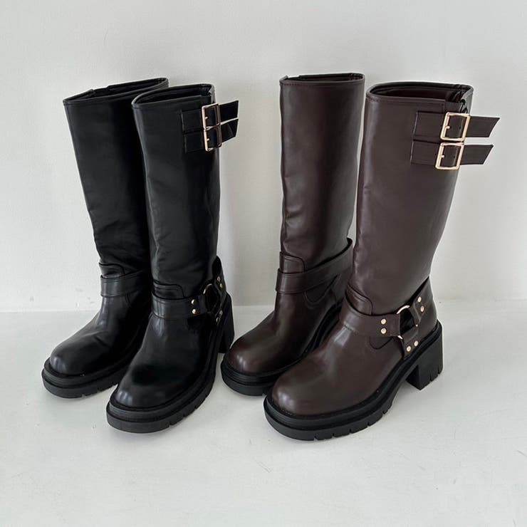 【one after another】バイカーブーツ | NICE CLAUP / OLIVE des OLIVE　OUTLET | 詳細画像3 