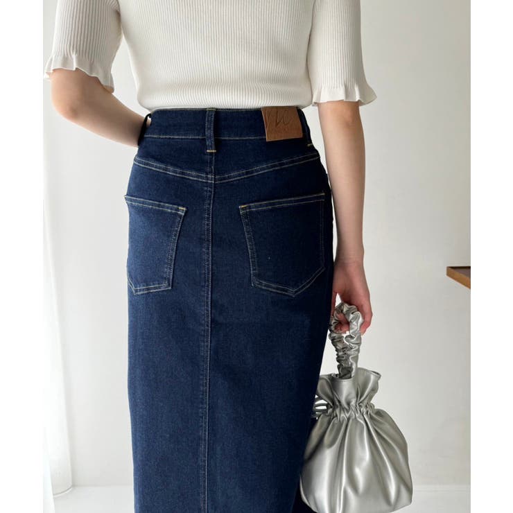 デニムスカート SML展開 | NICE CLAUP / OLIVE des OLIVE　OUTLET | 詳細画像20 