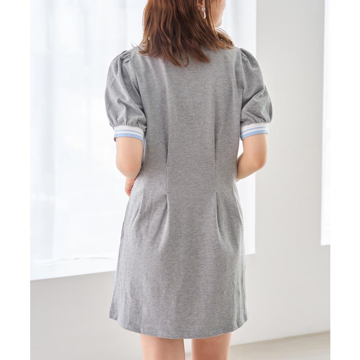 【LIMMSE】ワンポイント刺しゅうポロワンピース | NICE CLAUP / OLIVE des OLIVE　OUTLET | 詳細画像16 