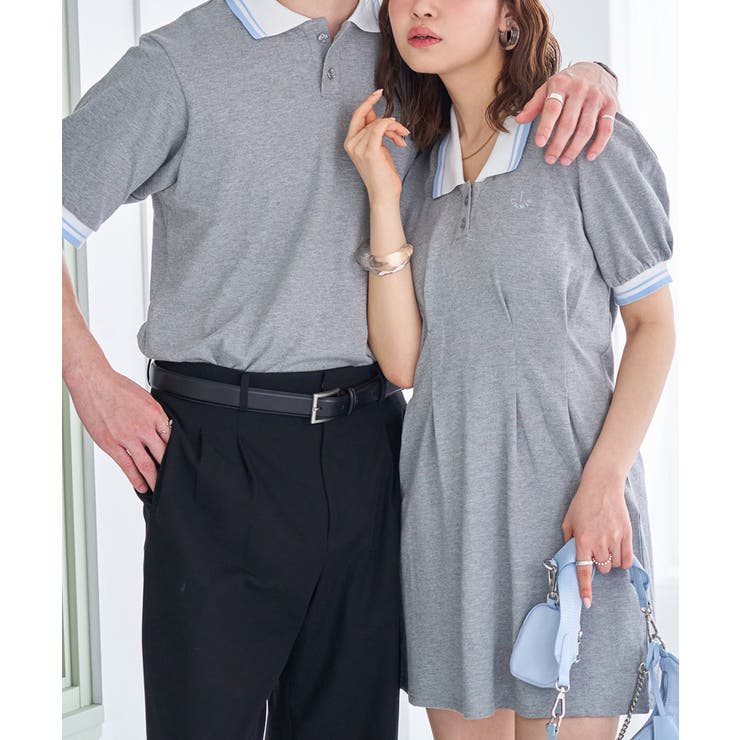 【LIMMSE】ワンポイント刺しゅうポロワンピース | NICE CLAUP / OLIVE des OLIVE　OUTLET | 詳細画像23 