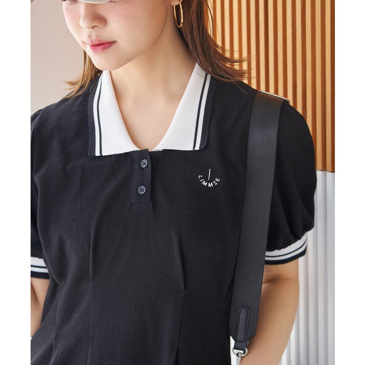 【LIMMSE】ワンポイント刺しゅうポロワンピース | NICE CLAUP / OLIVE des OLIVE　OUTLET | 詳細画像34 