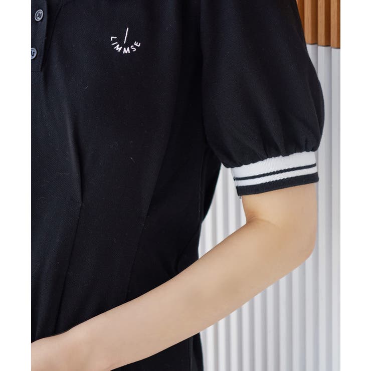 【LIMMSE】ワンポイント刺しゅうポロワンピース | NICE CLAUP / OLIVE des OLIVE　OUTLET | 詳細画像35 