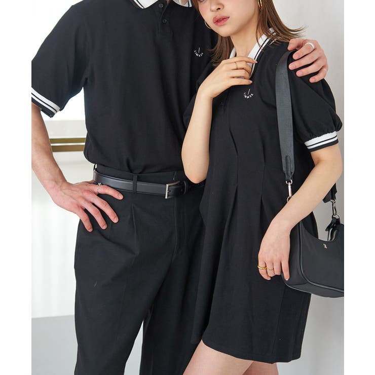 【LIMMSE】ワンポイント刺しゅうポロワンピース | NICE CLAUP / OLIVE des OLIVE　OUTLET | 詳細画像38 