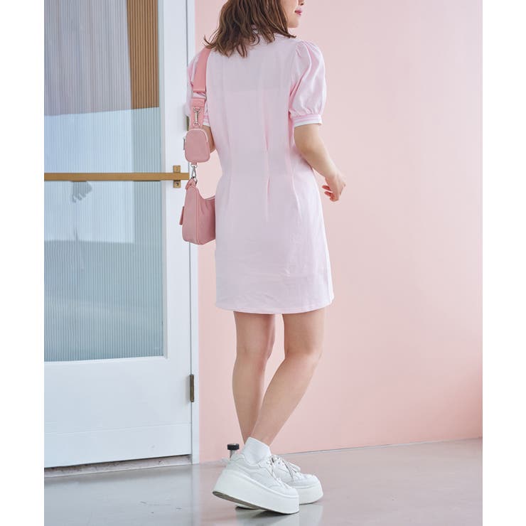 【LIMMSE】ワンポイント刺しゅうポロワンピース | NICE CLAUP / OLIVE des OLIVE　OUTLET | 詳細画像43 