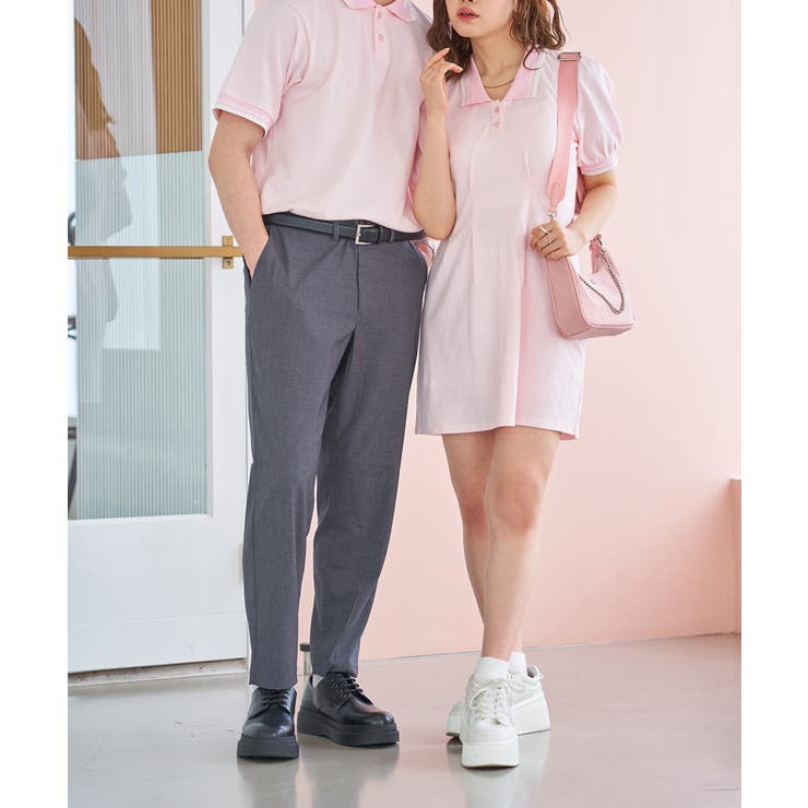 【LIMMSE】ワンポイント刺しゅうポロワンピース | NICE CLAUP / OLIVE des OLIVE　OUTLET | 詳細画像48 
