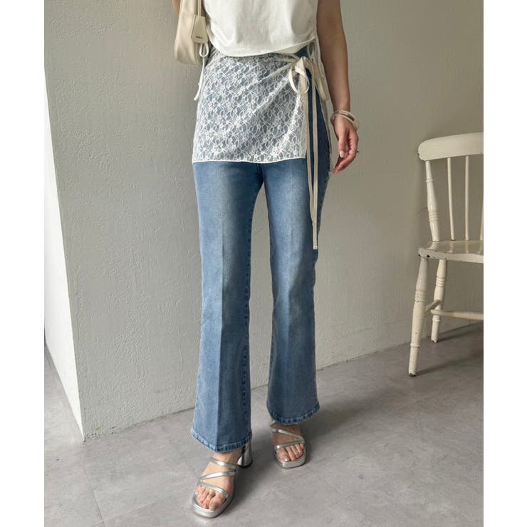 【one after another】レース巻きスカート/WEB限定 | NICE CLAUP / OLIVE des OLIVE　OUTLET | 詳細画像8 