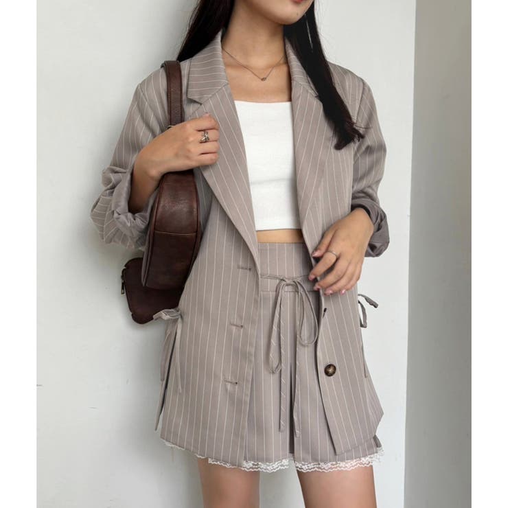 【one after another】裾レースプリーツミニスカート | NICE CLAUP / OLIVE des OLIVE　OUTLET | 詳細画像7 