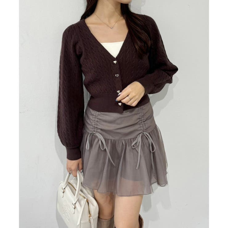 one after another】バレエコア ミニスカート[品番：NCLW0016369