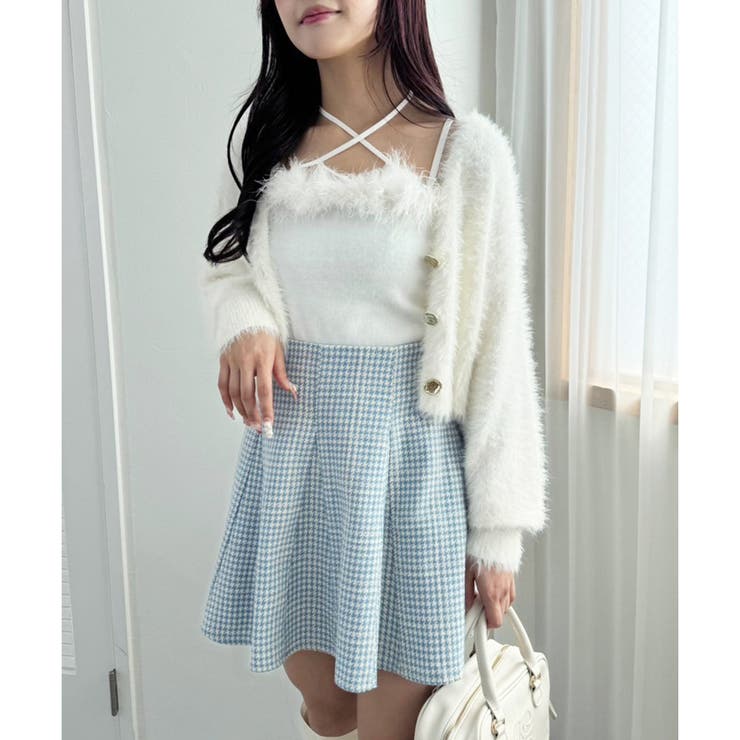 【one after another】マチ入りフレアミニスカート | NICE CLAUP / OLIVE des OLIVE　OUTLET | 詳細画像3 