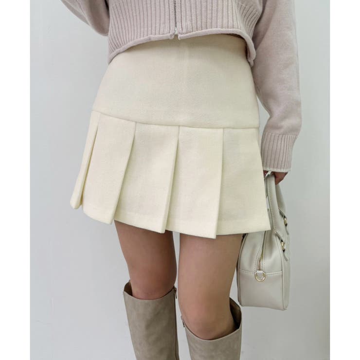 アイボリー | 【one after another】スタイルアップミニスカート | NICE CLAUP / OLIVE des OLIVE　OUTLET