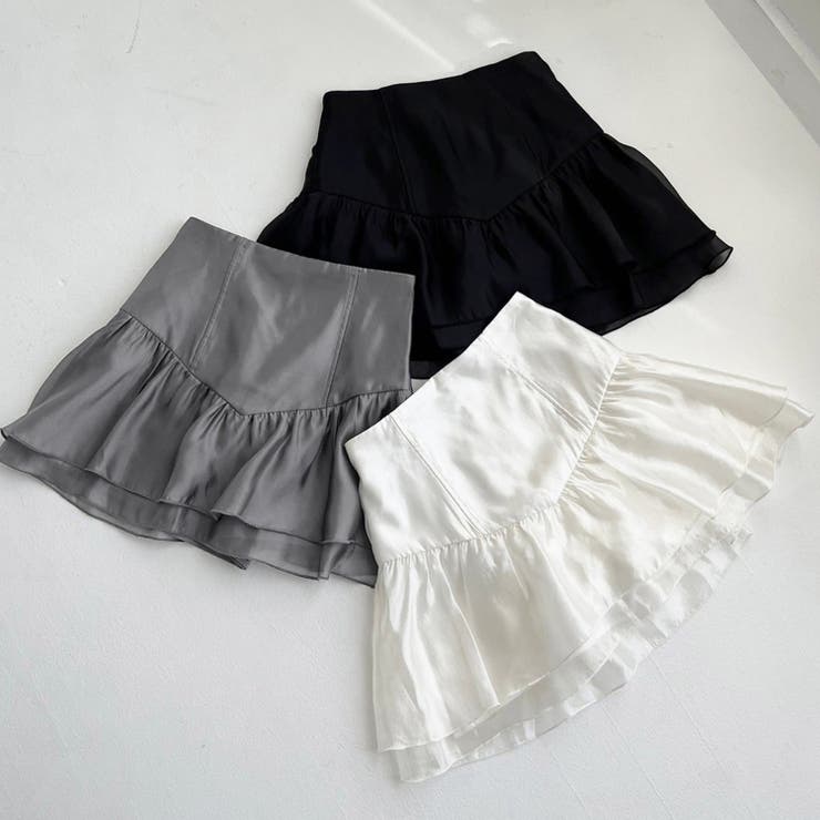 one after another】【トレンドアイテム】バレエコアスカート[品番