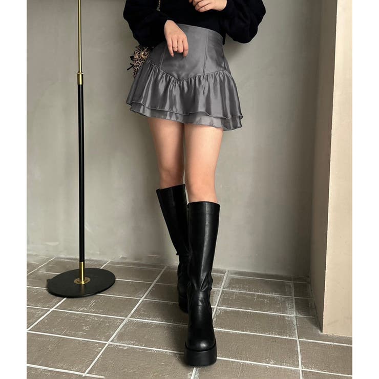 one after another】【トレンドアイテム】バレエコアスカート[品番